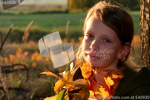 Image of Autumnal portrait
