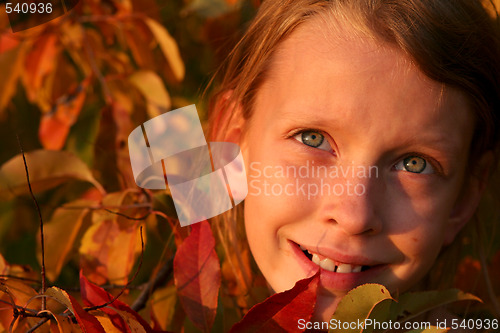 Image of Autumnal portrait