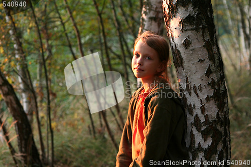 Image of Autumnal portrait