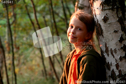 Image of Autumnal portrait