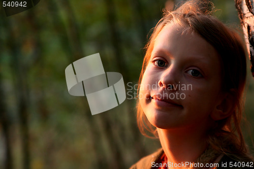 Image of Autumnal portrait