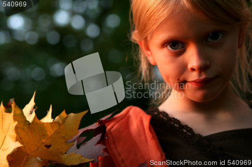 Image of Autumnal portrait