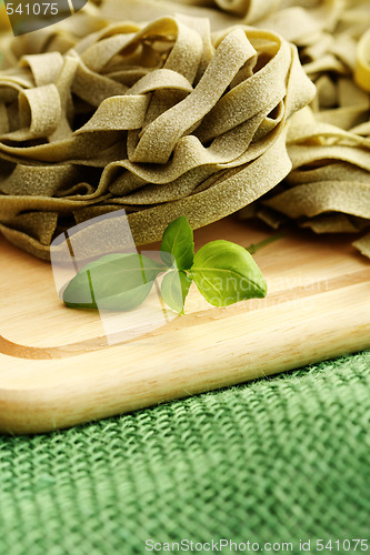 Image of ribbon pasta