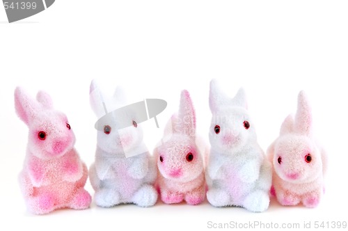 Image of Easter bunny toys