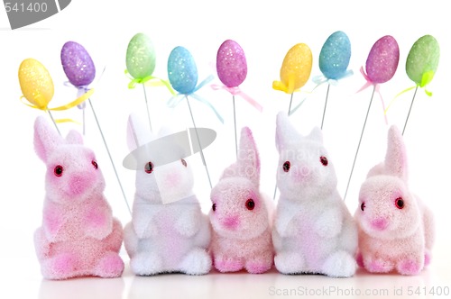 Image of Easter bunny toys