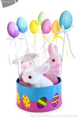 Image of Easter bunny toys