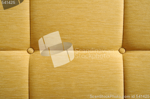 Image of Yellow upholstery