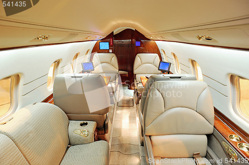 Image of Private jet airplane