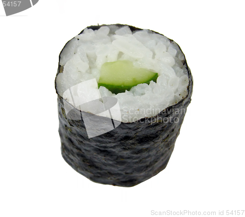 Image of Cucumber roll sushi