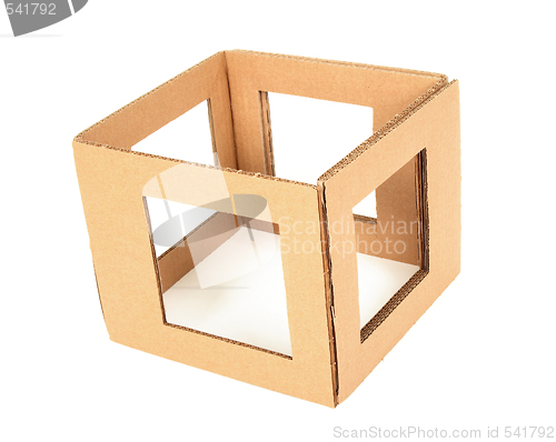 Image of Cardboard box with holes