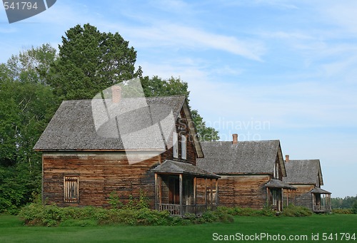 Image of Old wooden country houses