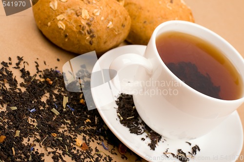 Image of tea and bread