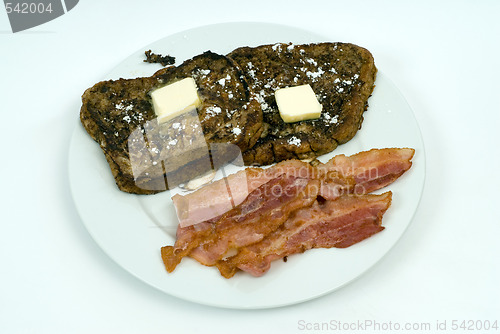 Image of Toast and Bacon