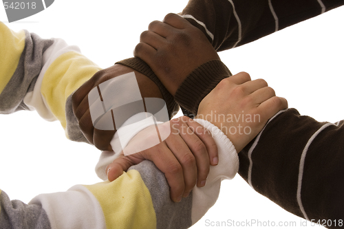 Image of multiracial team
