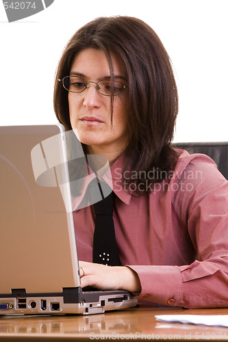Image of businesswoman working 