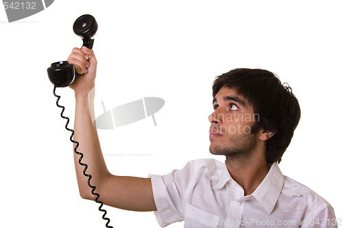 Image of Calling someone