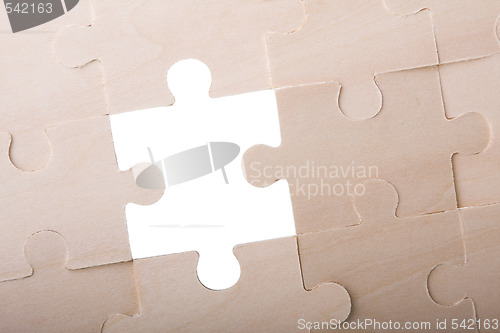 Image of missing piece