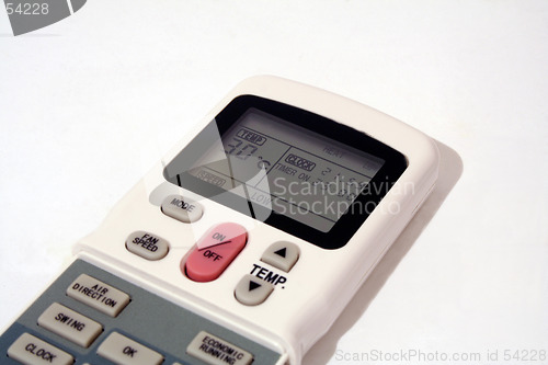 Image of Air conditioner remote control