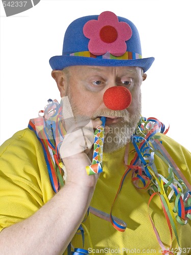 Image of Clown with pipe