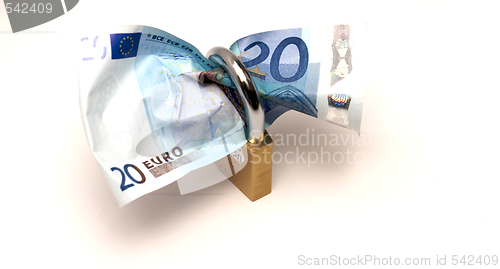 Image of Money padlock