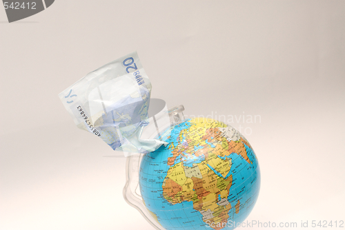 Image of euro globe