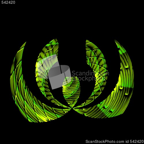 Image of Abstract 3d background