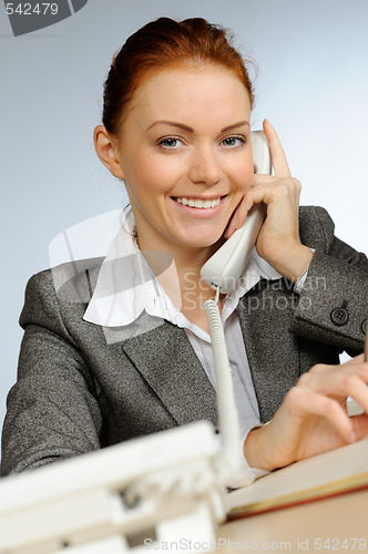 Image of Beautiful businesswoman