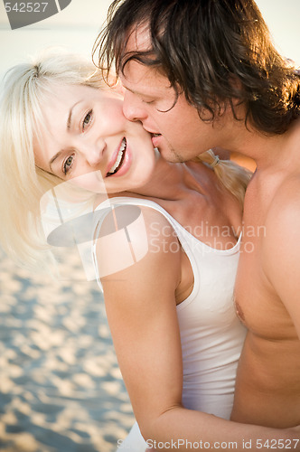 Image of Couple on the beach