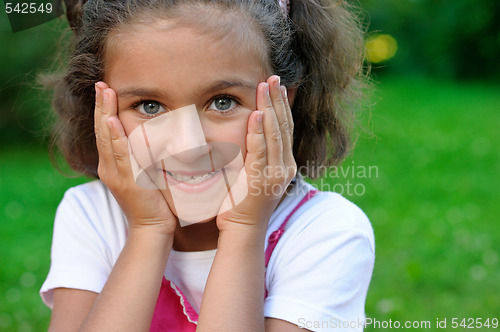 Image of Beautiful little girl
