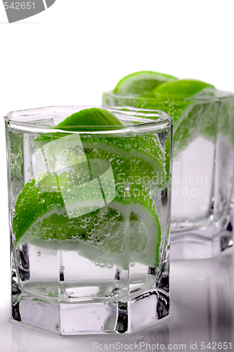 Image of water with lime