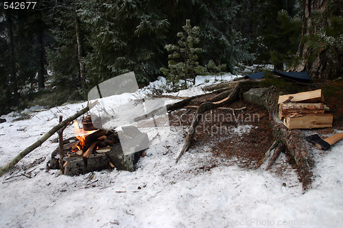 Image of winter coffee