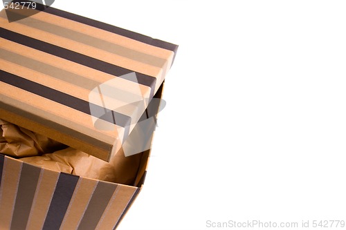 Image of opened gift box
