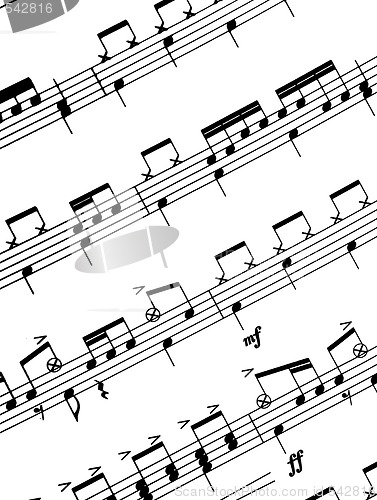 Image of sheet music