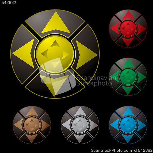 Image of arrow button variation