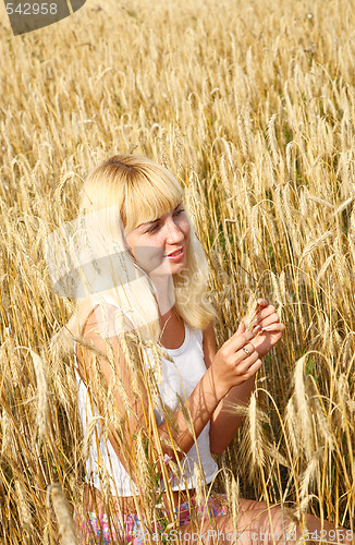 Image of Blonde girl