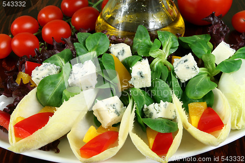 Image of Chicory salad and roquefort