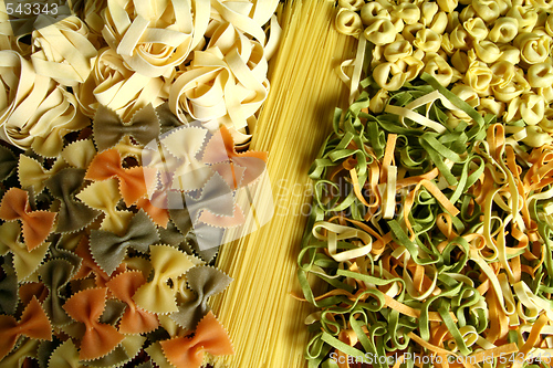 Image of Italian pasta background
