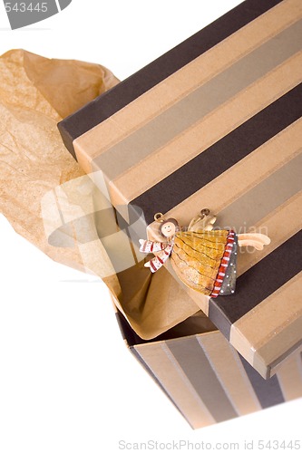 Image of opened gift box