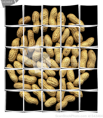 Image of peanuts collage