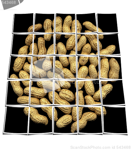 Image of peanuts collage
