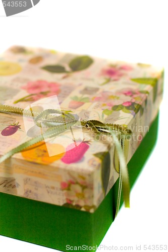 Image of green gift box