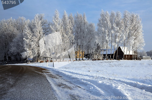 Image of Road in snow