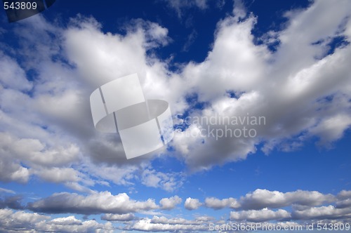 Image of Clouds and blue sky