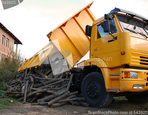 Image of Wood delivery