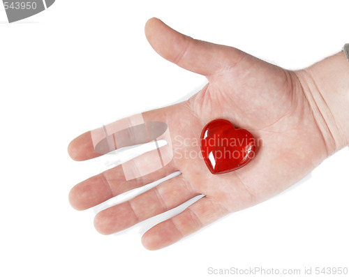 Image of Heart on hand