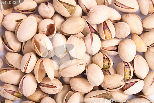 Image of pistachios background