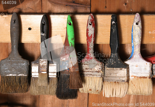 Image of brushes