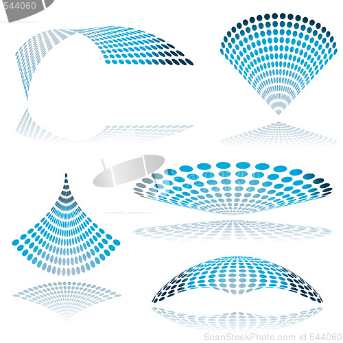 Image of circle mesh twist