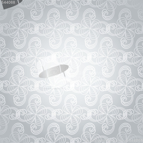 Image of silver swirl overlap