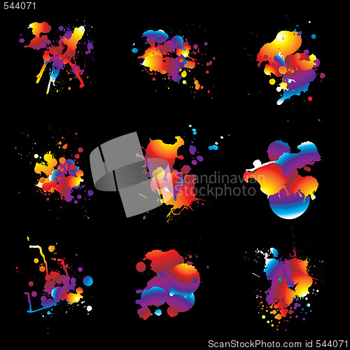 Image of rainbow splat nine